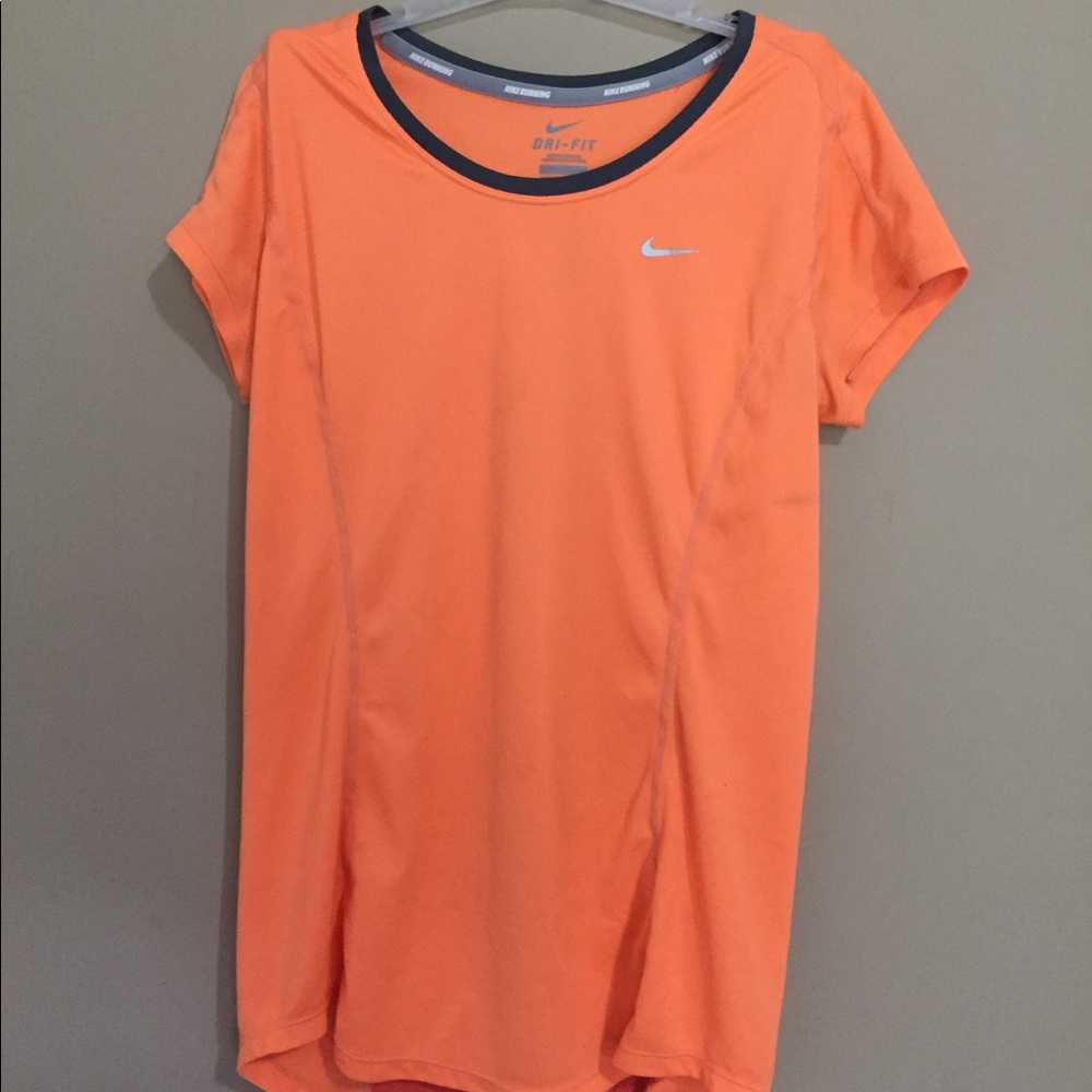 Orange Nike Running Shirt
